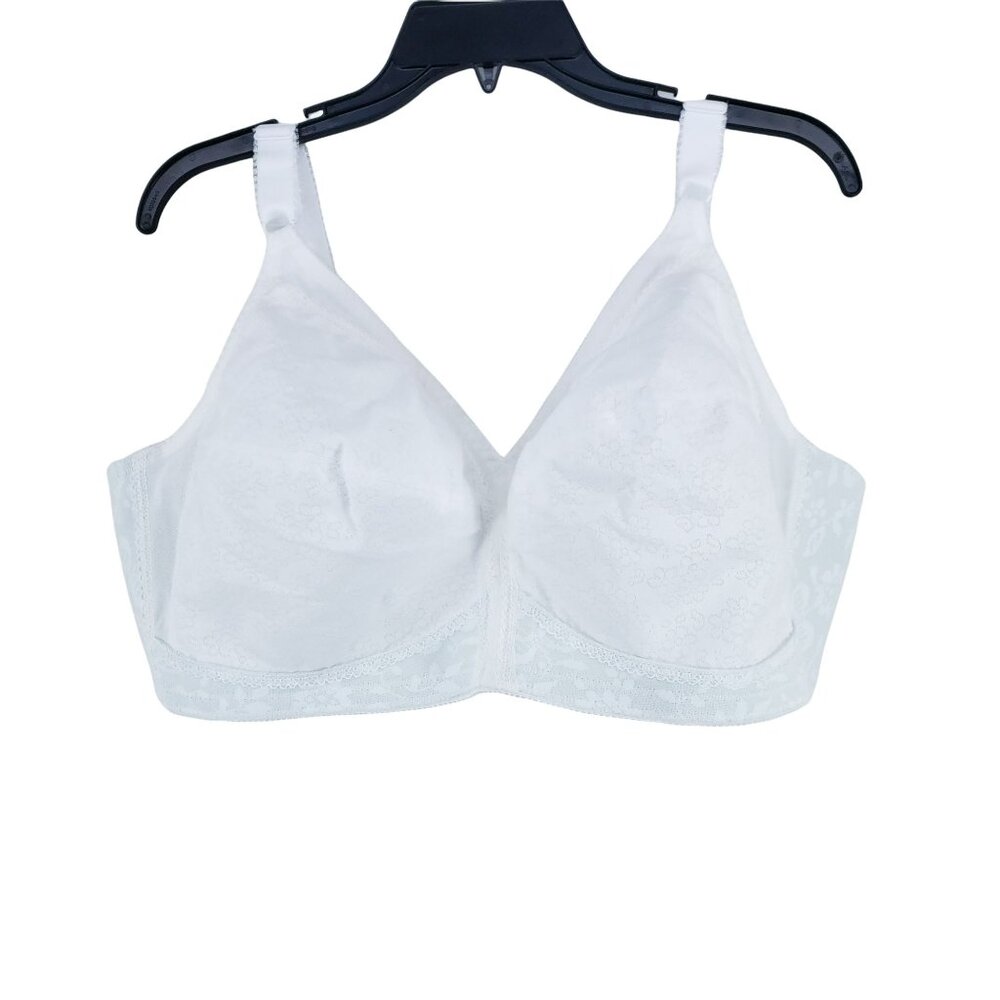 Playtex 18 Hr Bra Size 50C White Sensational Support Wireless